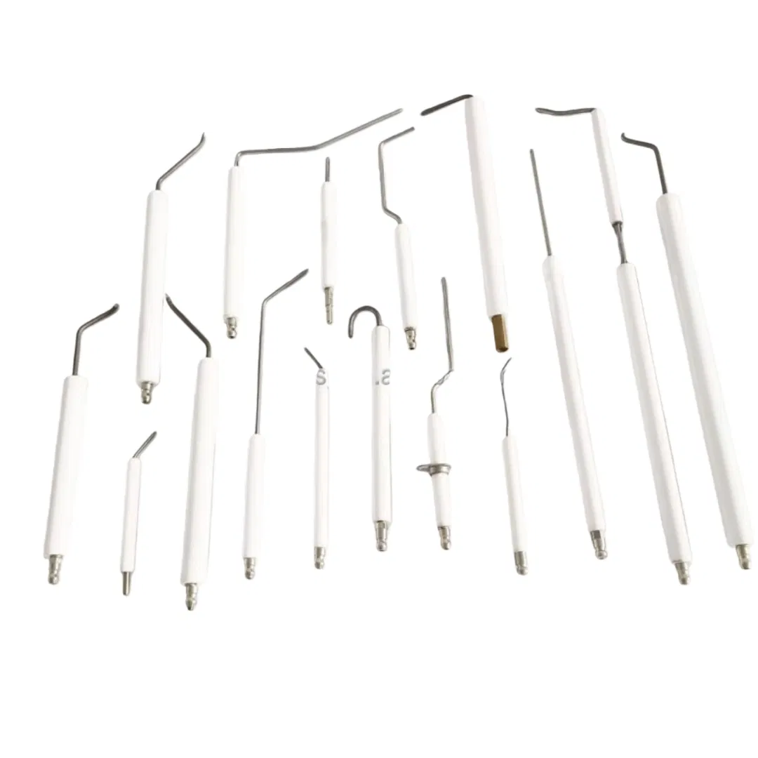 Customized Glazed Ceramic Spark Flame Sensor Ignition for Gas Oven