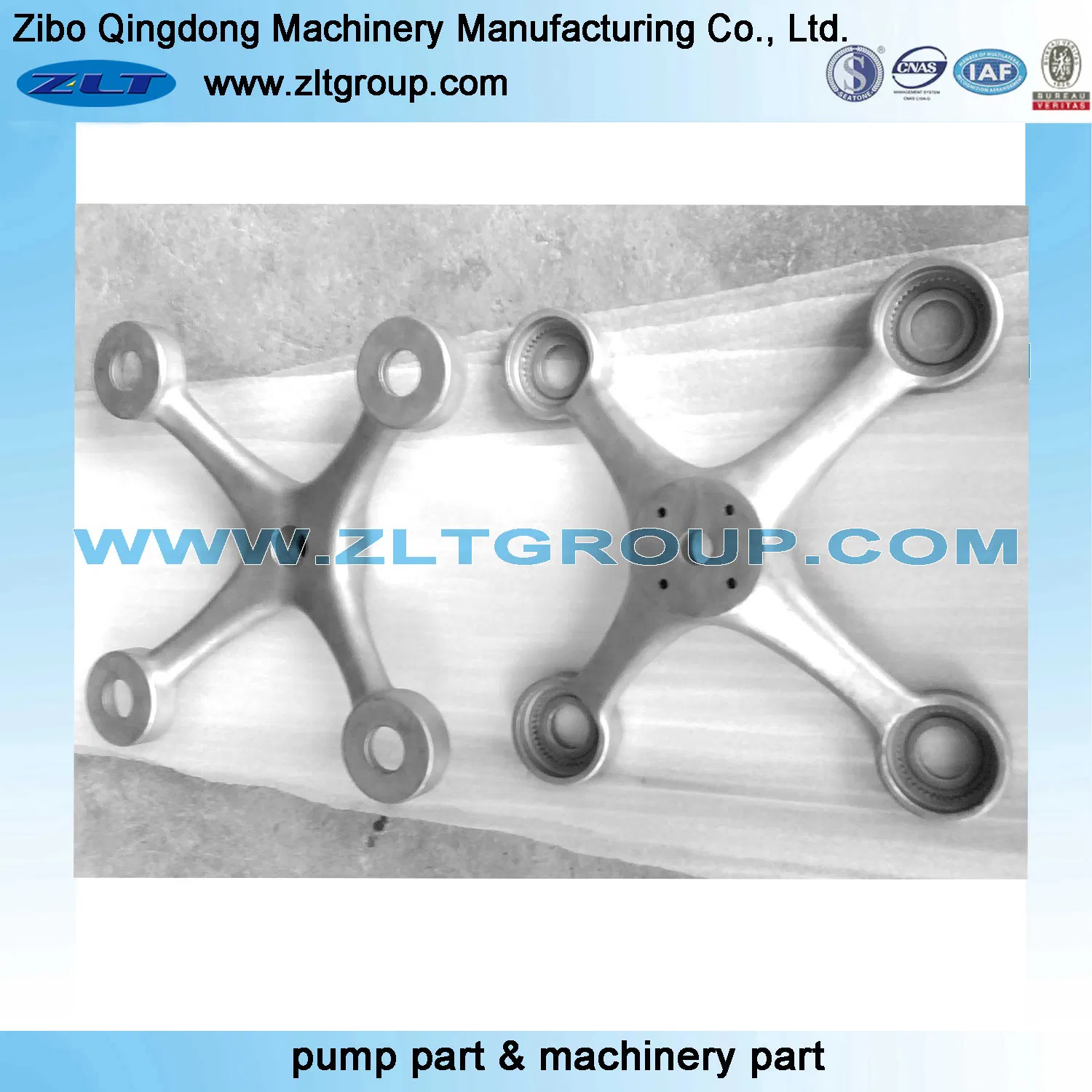 Machining Parts Spider for Construction Industry in Stainless Steel CD4/316/304