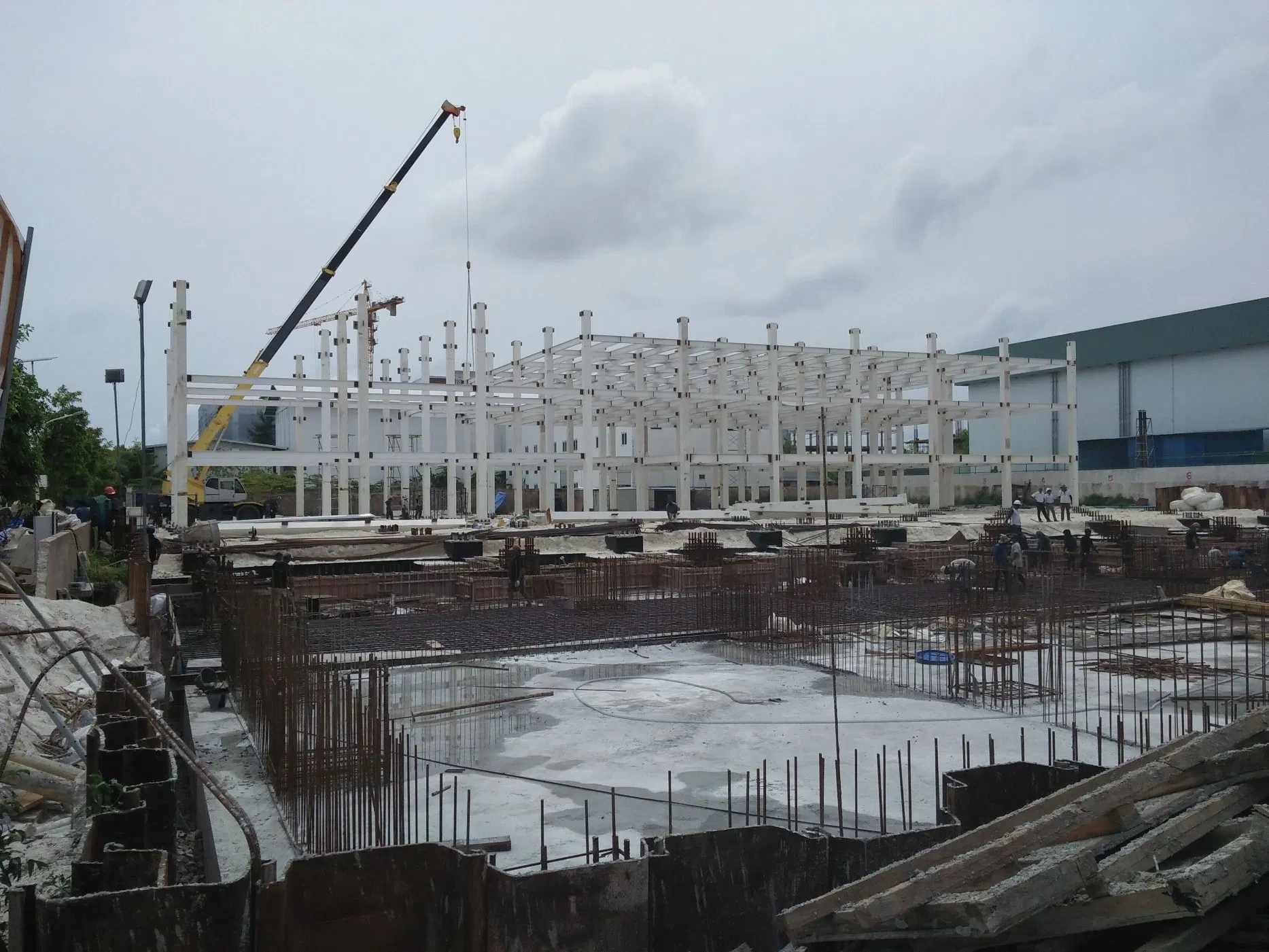 Steel Structure High Rise Building