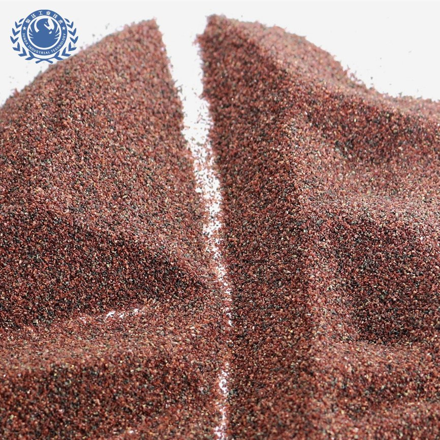 Гранатовый песок для пескоструя 30-60, без свободного кремнезема