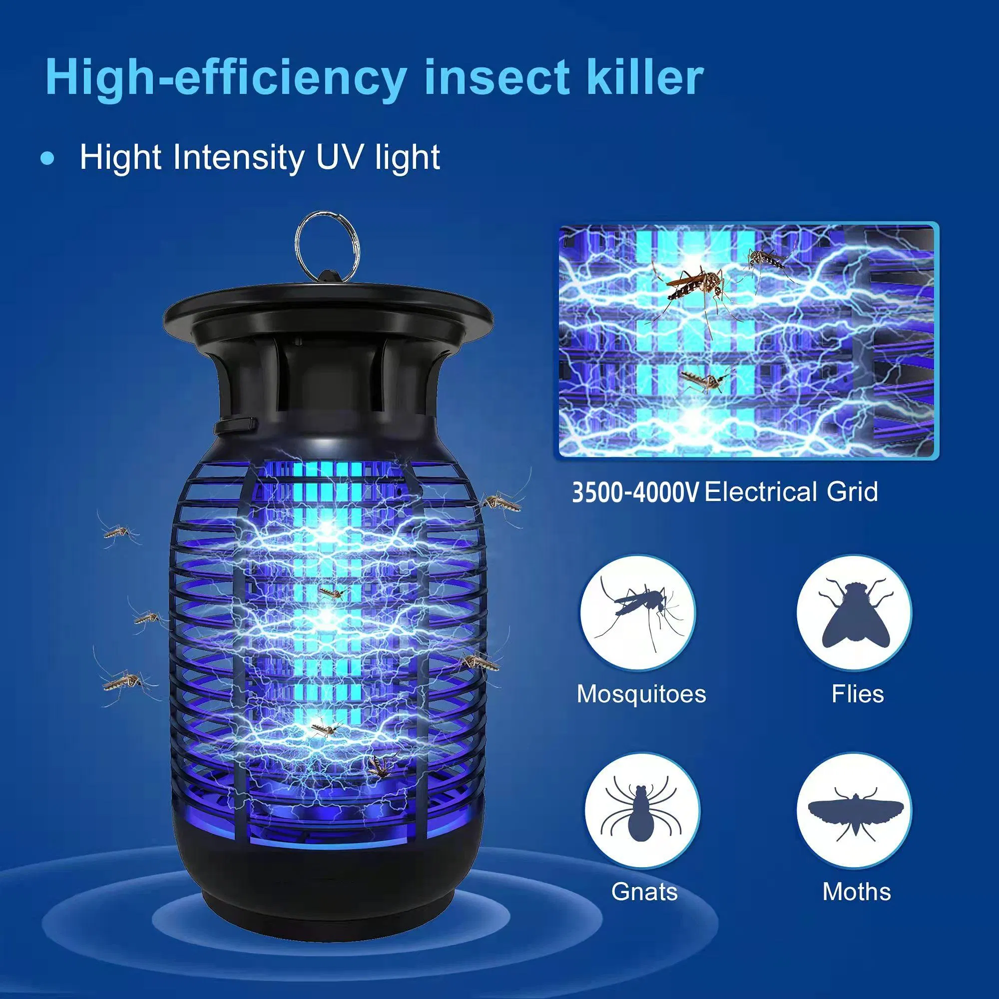 Professional Wholesale Indoor and Outdoor Electronic Mosquito Killers Lamps-2