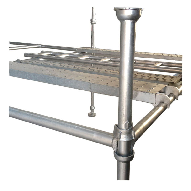 Export Metal HDG Hot Galvanized Construction Scaffolding Plank/Stair Case/Coupler/Board Cuplock Scaffold for Building Material
