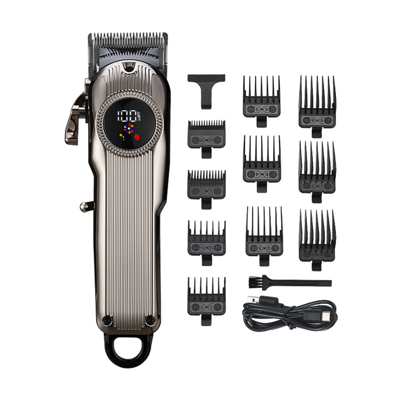 Charging 2.5 Hours to Discharge 120 Minutes Electric Haircutting Artifact Electric Clipper Digital Hair Salon Special Razor Clipper Haircut