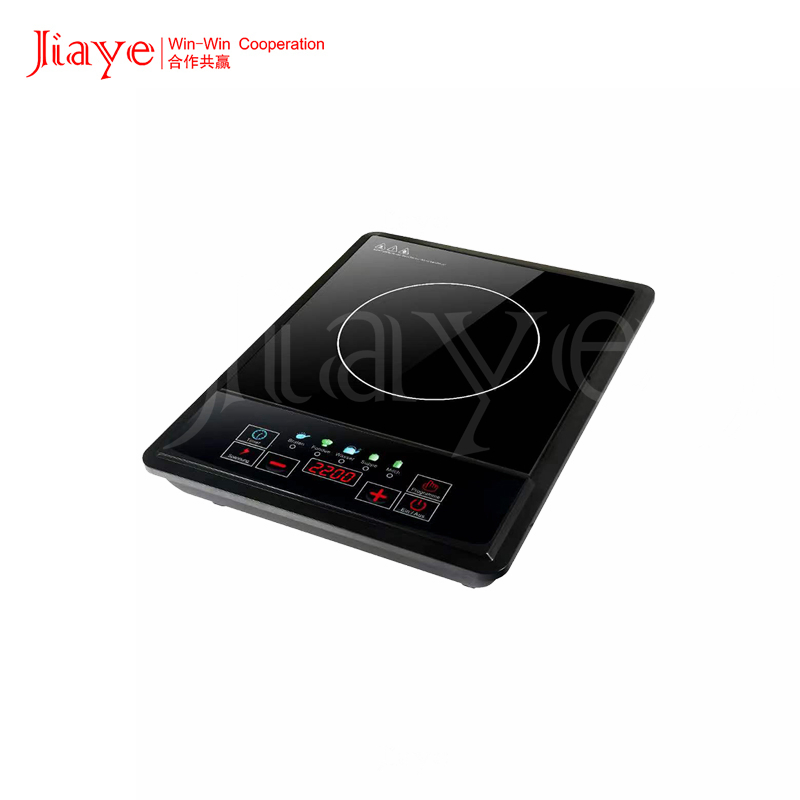 Intelligent Single Burner Induction Cooker with Fully Crystal Glass 220V