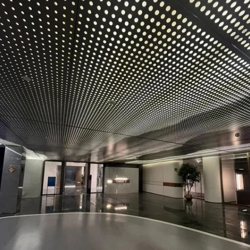 Fluorocarbon Coating Metal Facade Decorative Panel Cladding Aluminum Plate