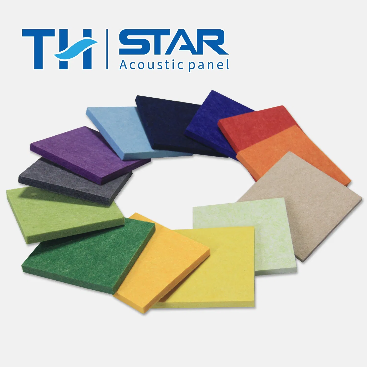 Pet Decorative Polyester Fibre Acoustical Panel Plastic Wall Covering Sheets