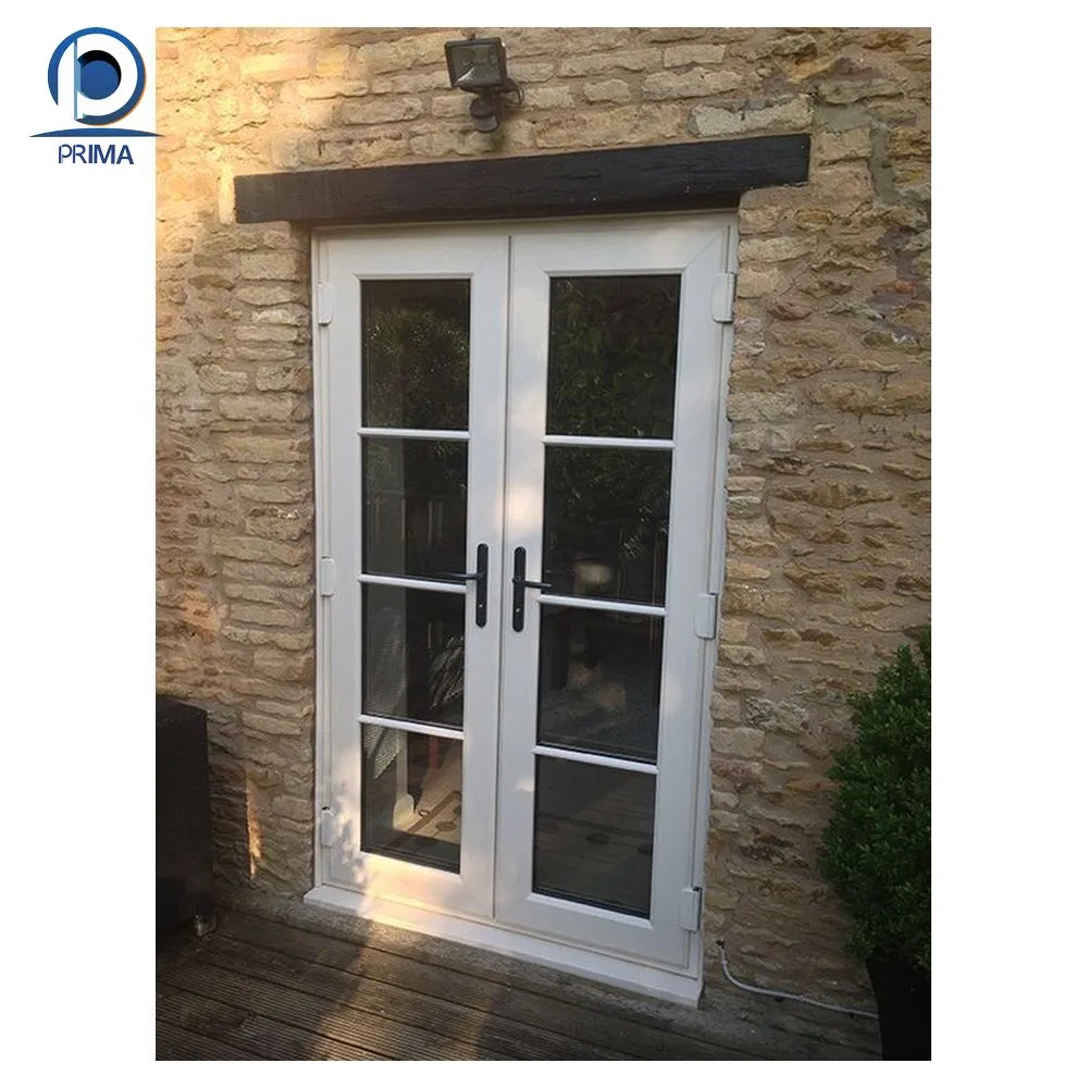 UPVC Doors Wholsale USA European Certificated UPVC Patio Insulated Glass Door