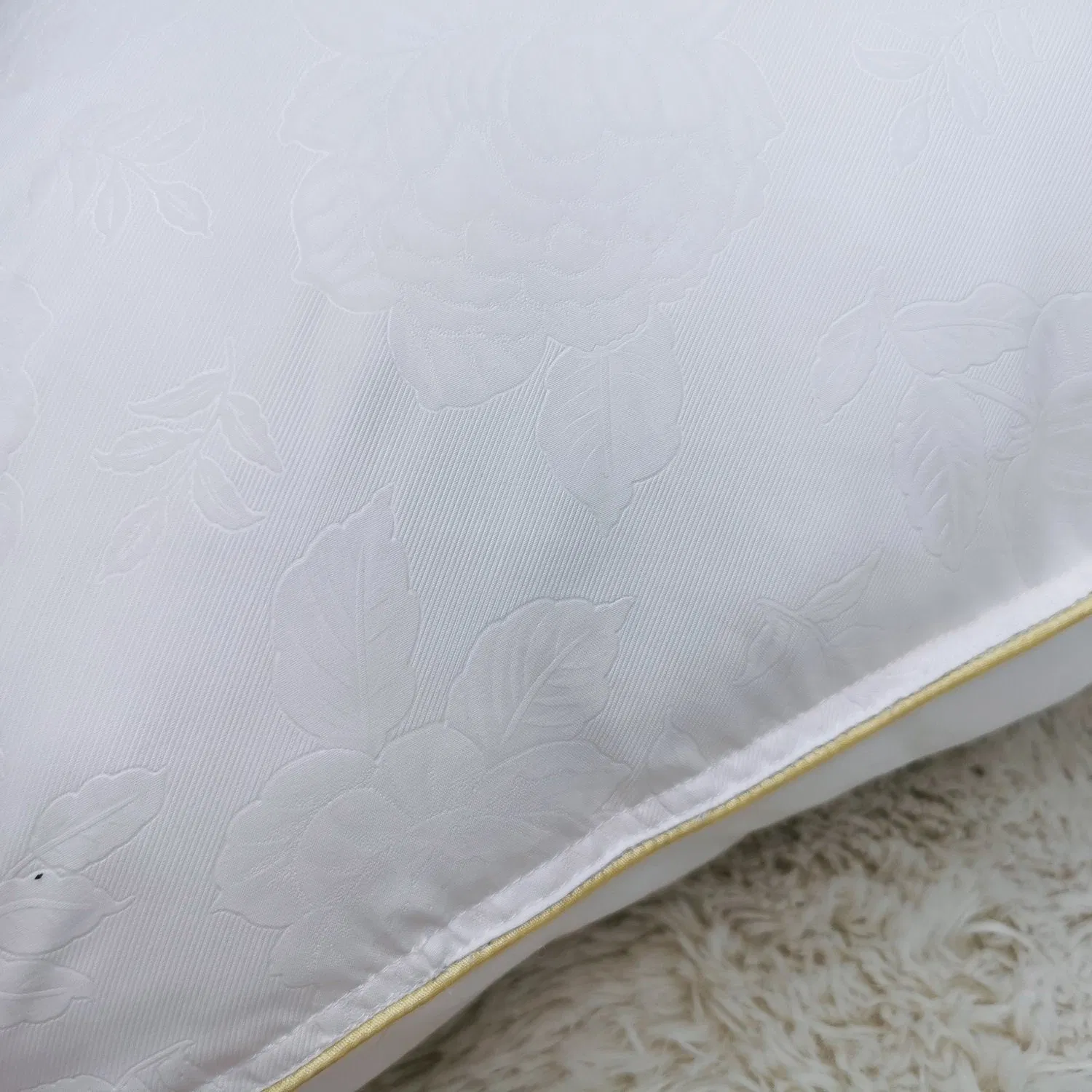 100% Cotton Embossed Fabric Cushion Pillow