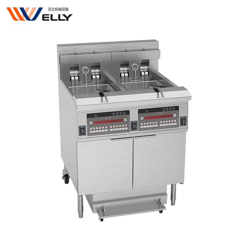 Mini Vacuum Commercial Electric Frying Machine Deep Double Fryer Gas Pressure for Fried Chicken