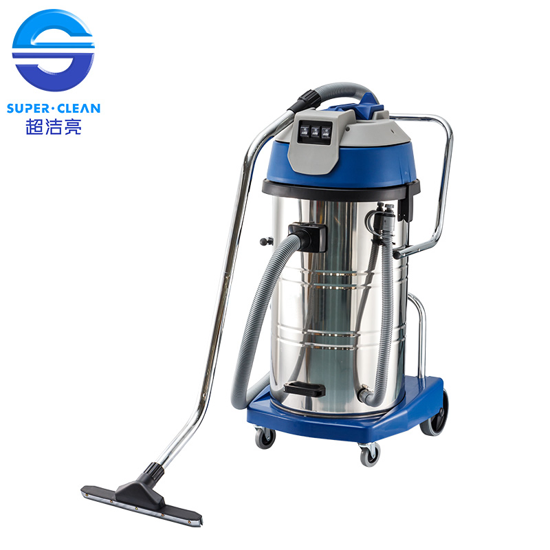 Industrial 80L 3000W Wet and Dry Vacuum Cleaner with Tilt