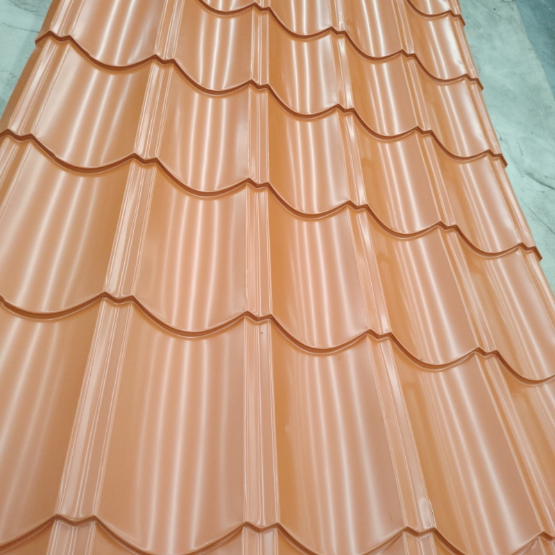 Corrugated Zinc Coating Color Coated Energy Saving Galvanized Steel Roofing Sheet ASTM