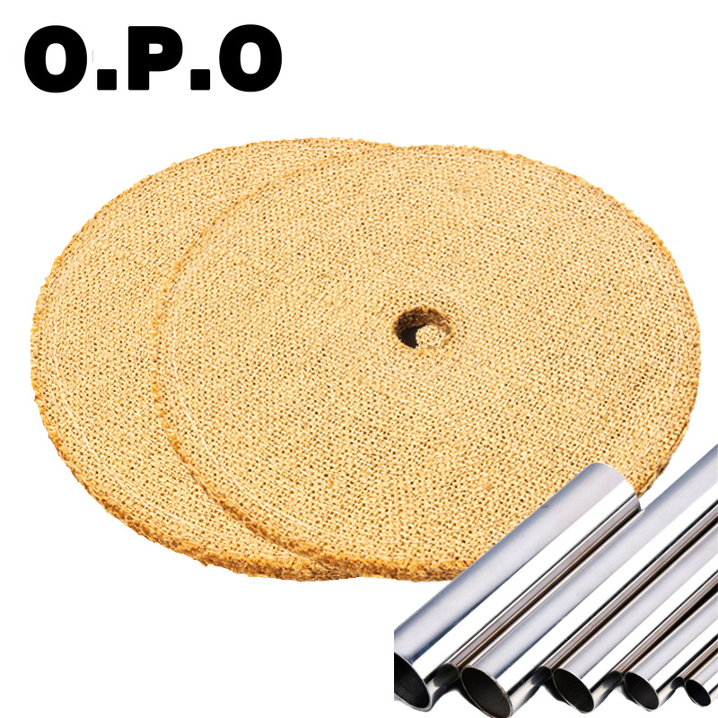 Полировальный круг 4,5 дюйма из хлопка и сизаля, средняя жесткость