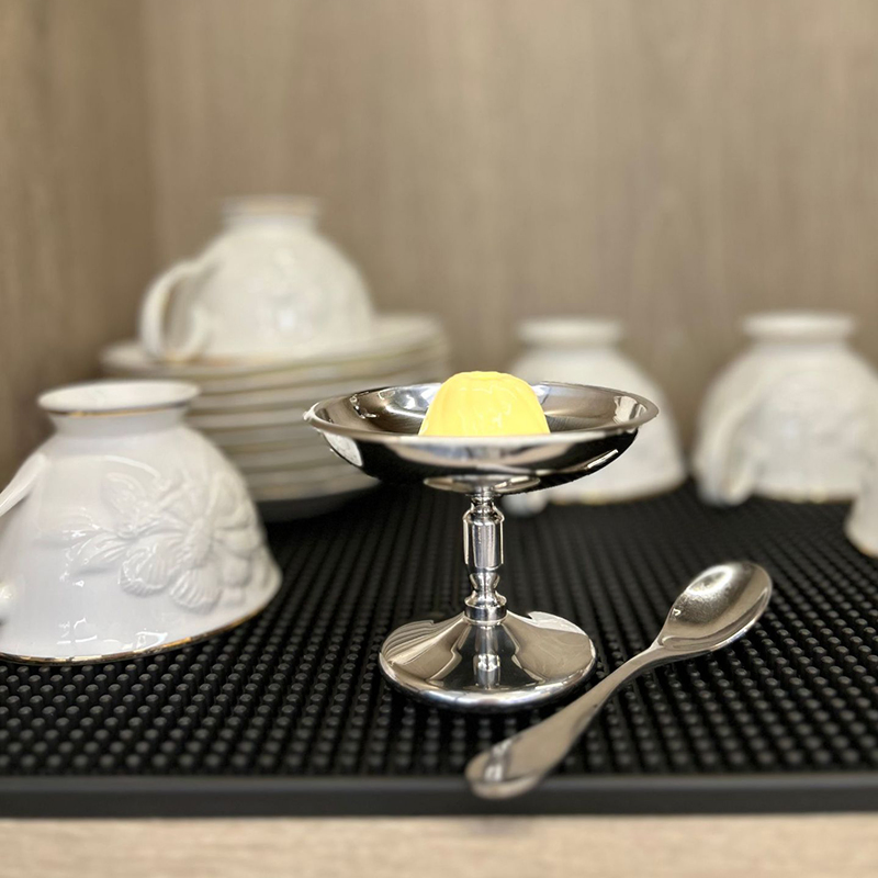 Hot Sale 200ml Stainless Steel Ice Cream Cup Multi-Function Goblet Snack Cup Silver Glassware