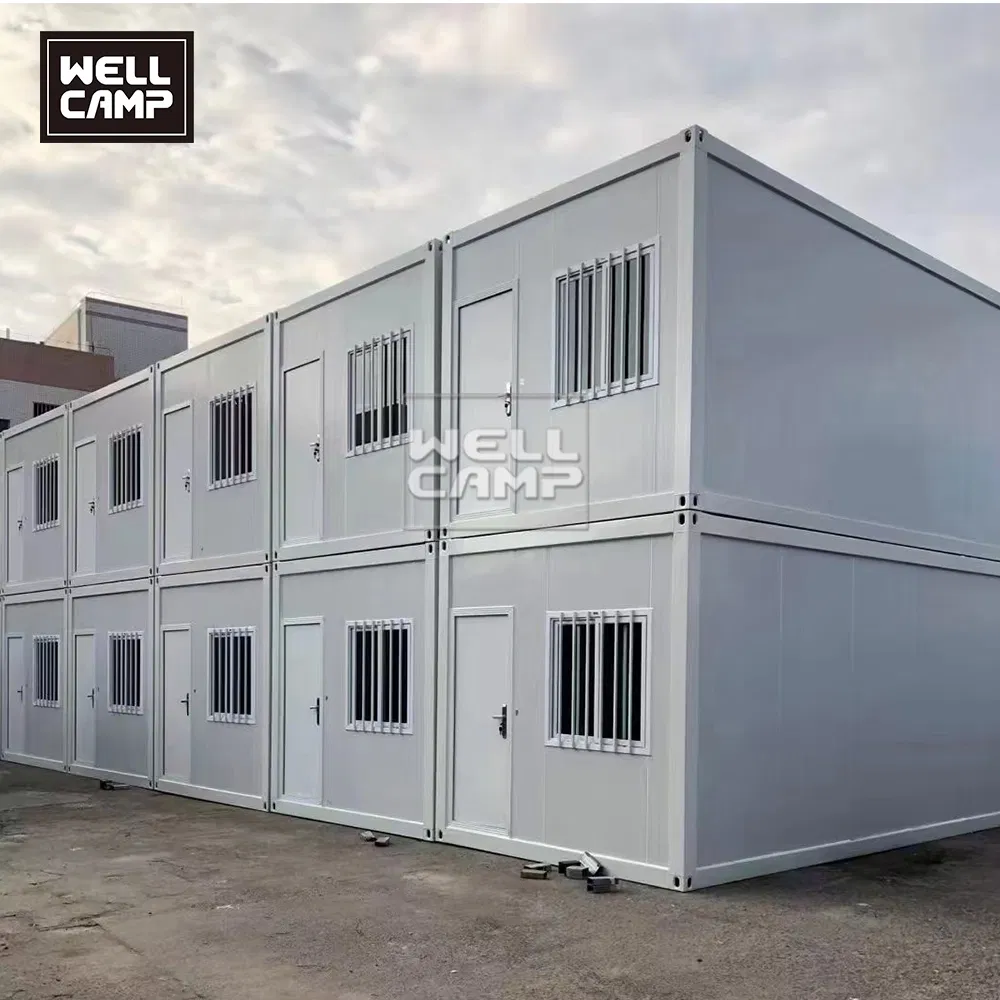 OEM Temporary Offices 40FT Office Building Poultry Farm House Affordable Flat Pack Container School
