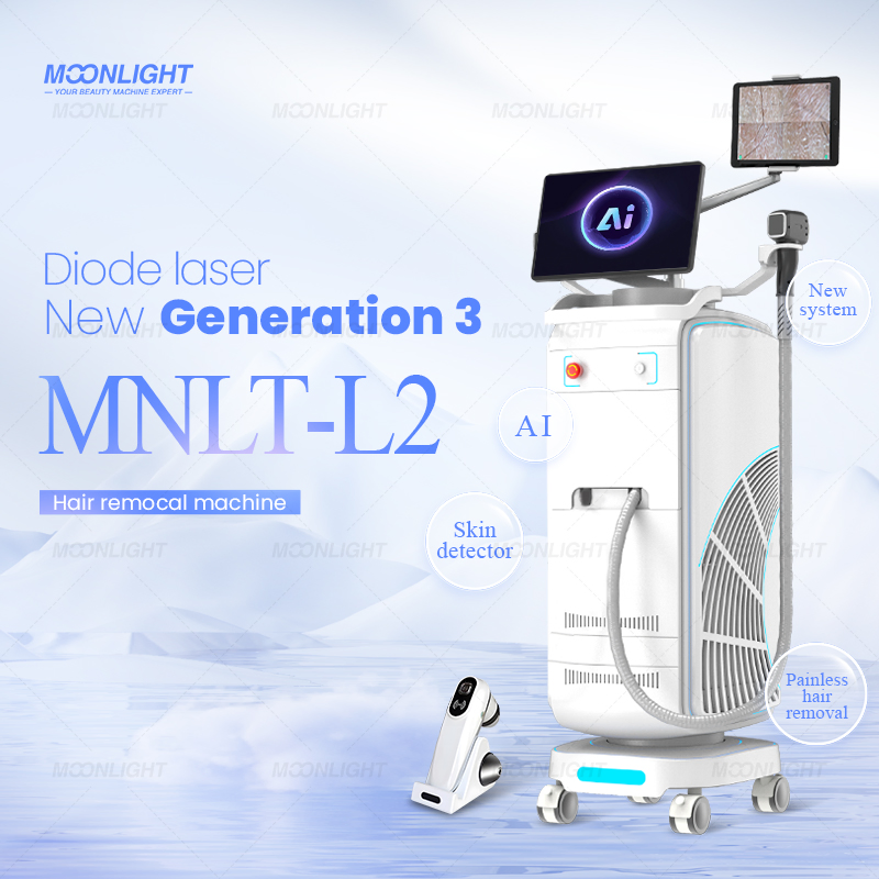 4 Wavelength Ice Cooling Laser Diode 755 808 940 1064 Diode Laser Hair Removal Depilation Machine Price