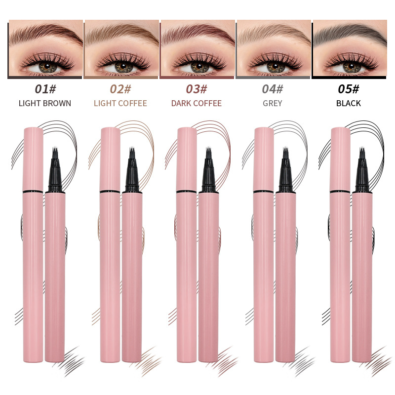Microblading Waterproof Custom Quickly Apply Makeup on Split Ends Cosmetic Pen Tattoo Liquid Eyebrow Pencil