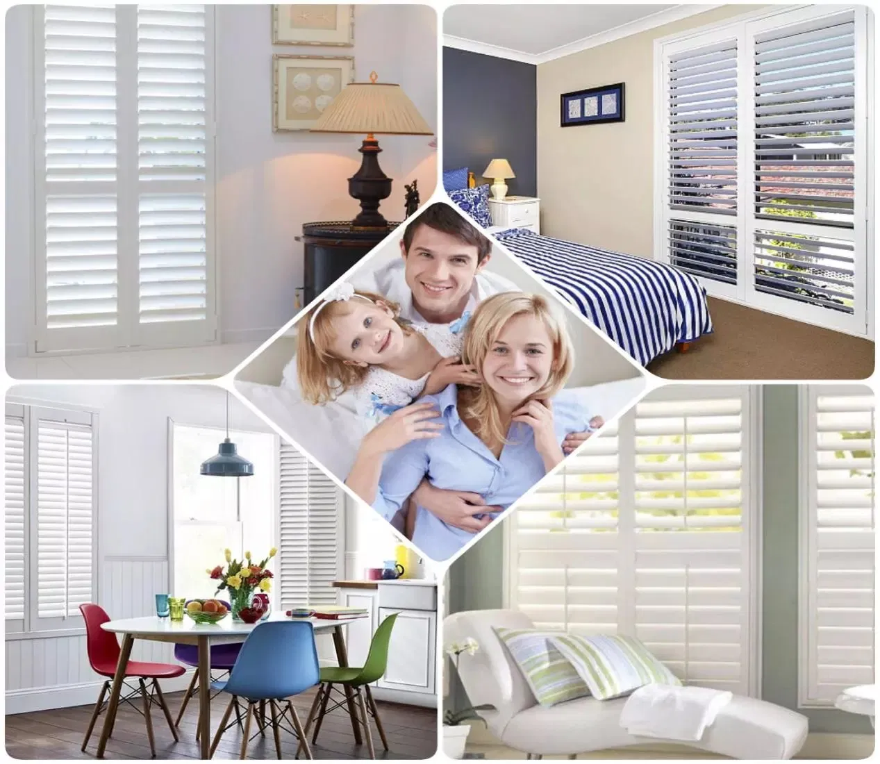 PVC Window Vertical Blinds Shutter