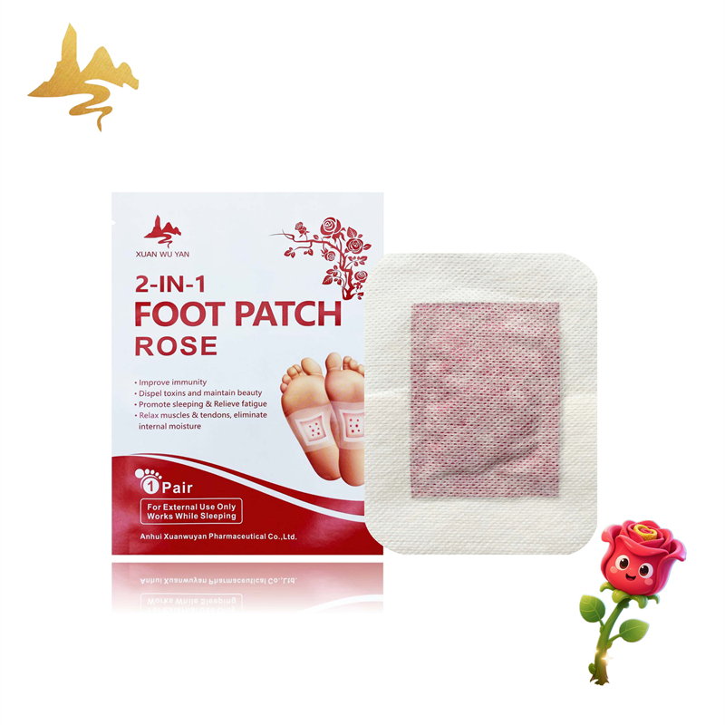 Basic Customization Medical Adhesive Body Toxin 2-in-1 Foot Patches