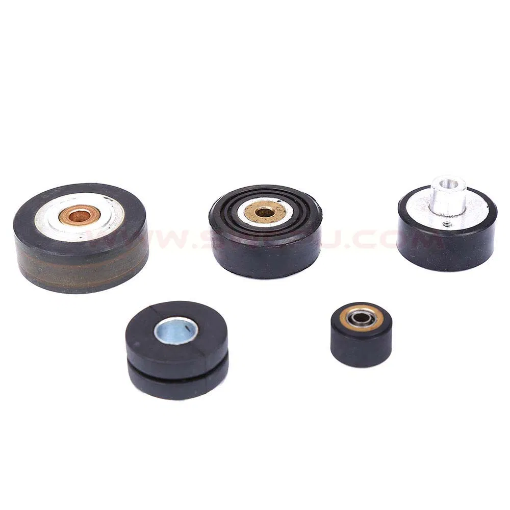 High Quality Injection Molding Rubber Plastic Spherical Wheel Caster