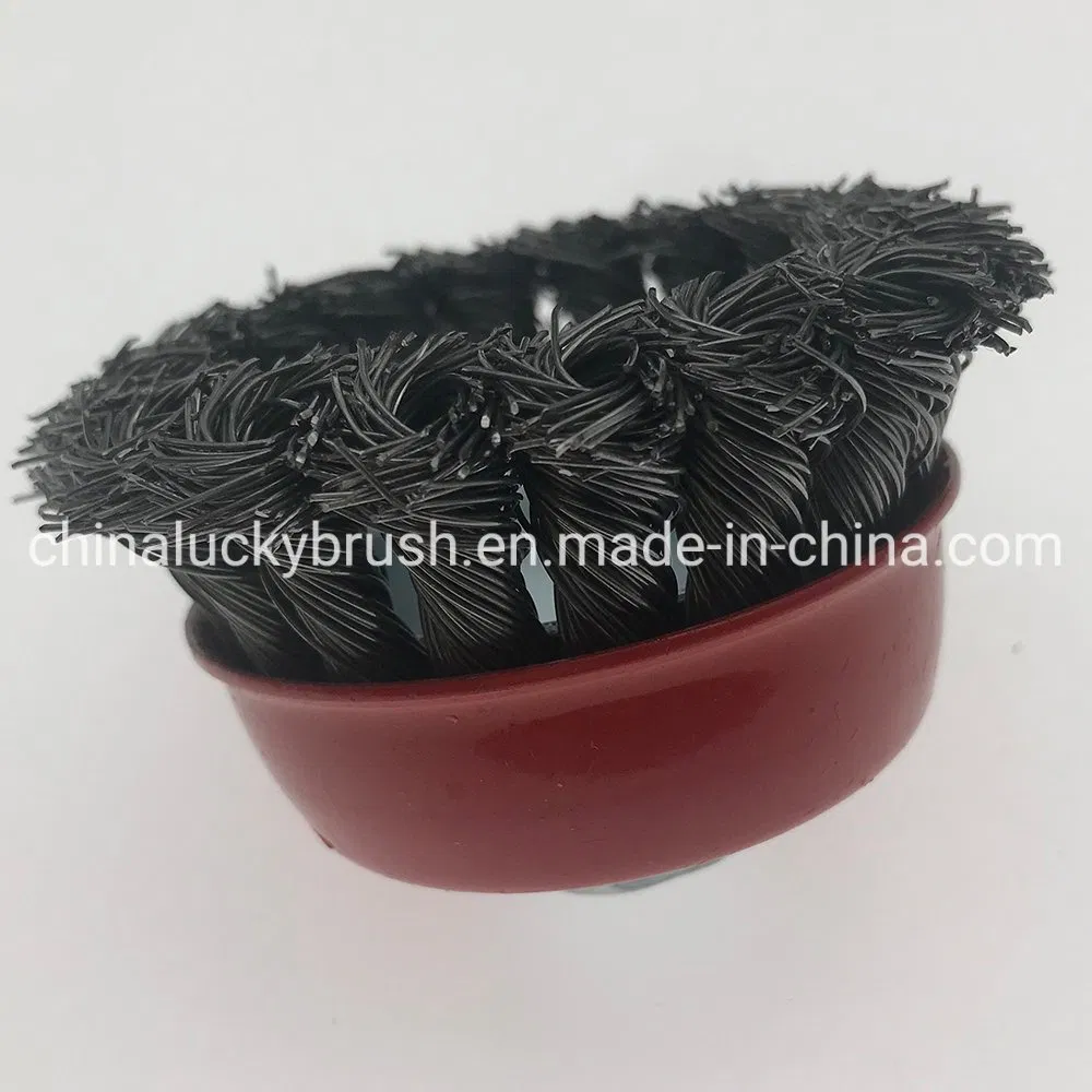 125mm Twist Knotted Cup Brush (YY-946)
