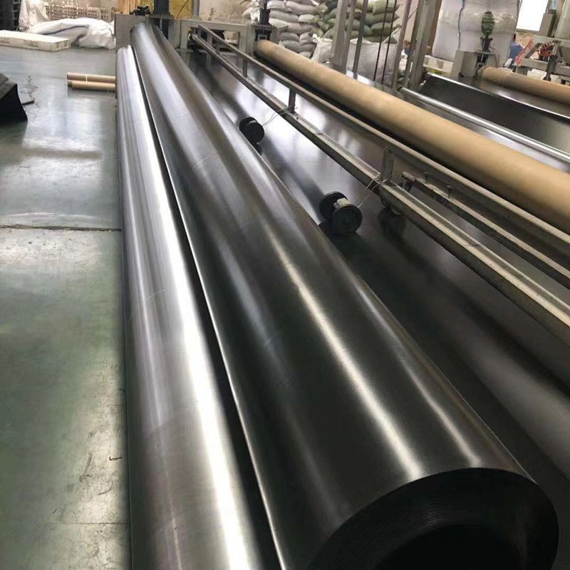 New Material HDPE Smooth Geomembrane Water Conservancy Channel Seepage Prevention Special Weather-Resistant Puncture-Resistant Waterproof Membrane