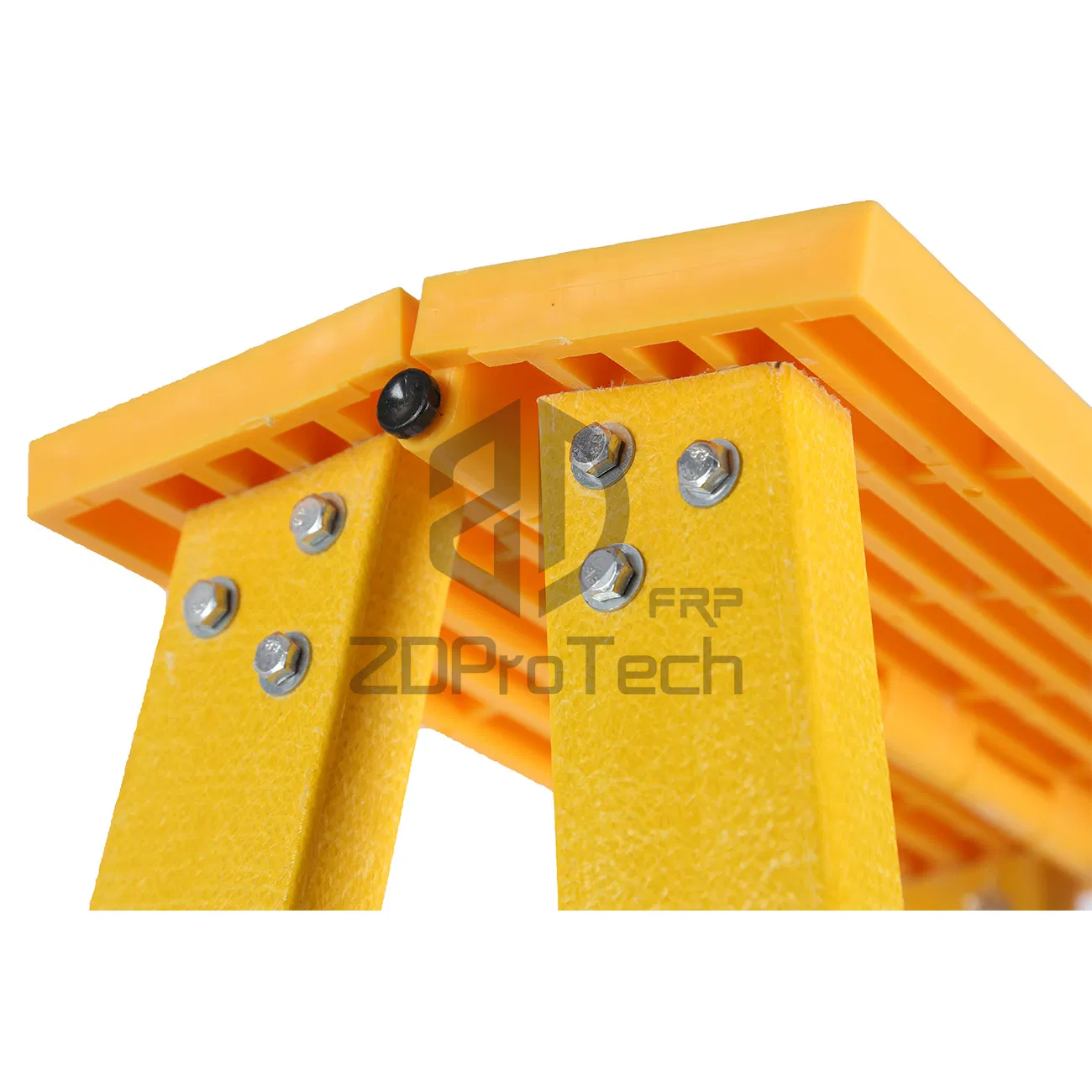 4 FT Fiberglass Platform Step Ladder with 300 Lb Duty Rating