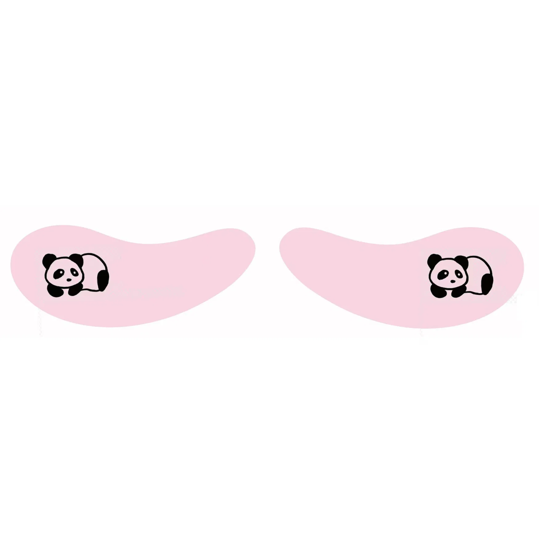 Custom Logo Printed Medical Grade Silicone Gel Eye Patch for Eye Beauty