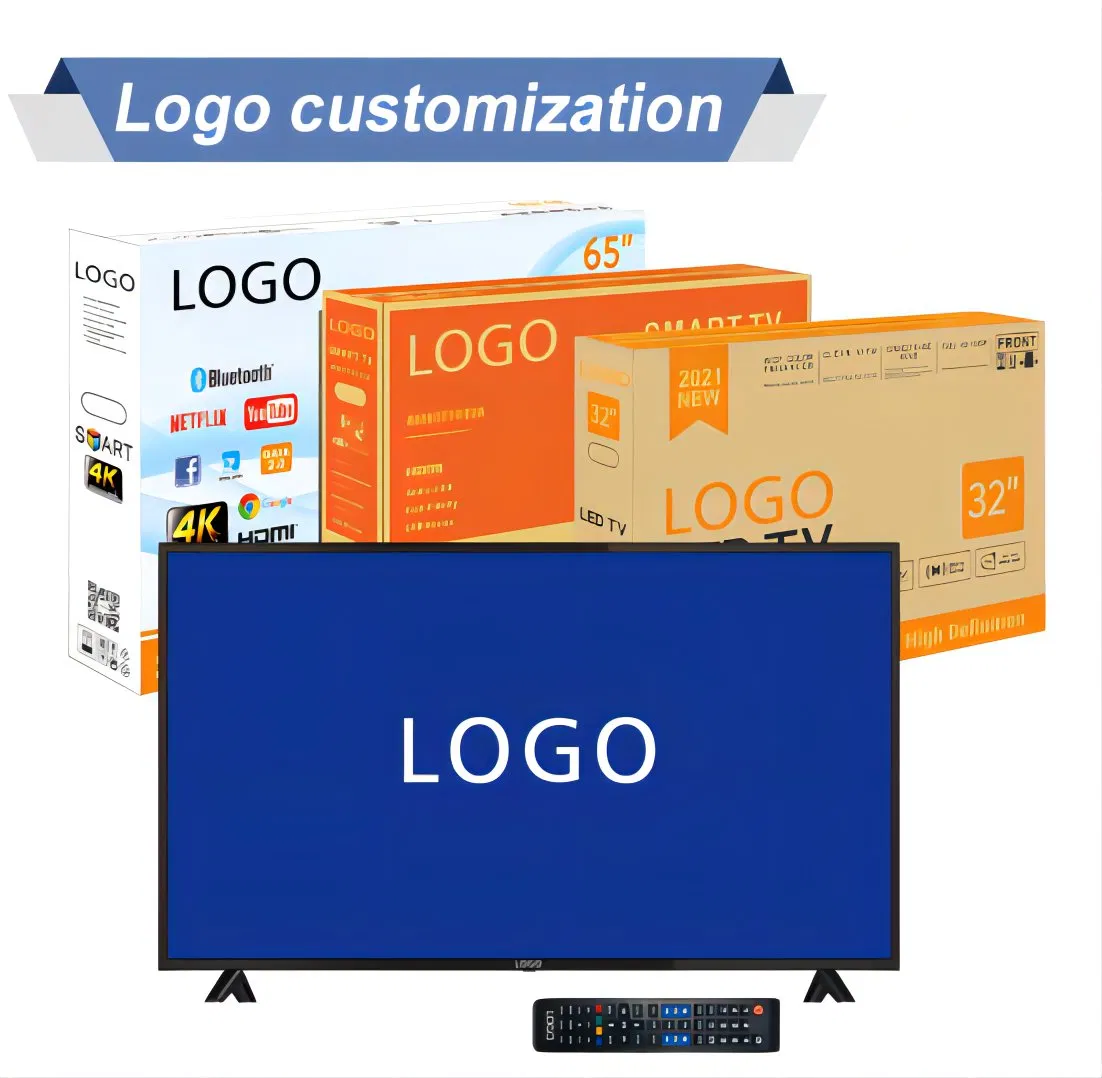 32-65 Inch Smart TV 4K Ultra HD LED Google Android TV WiFi Big Screen Television