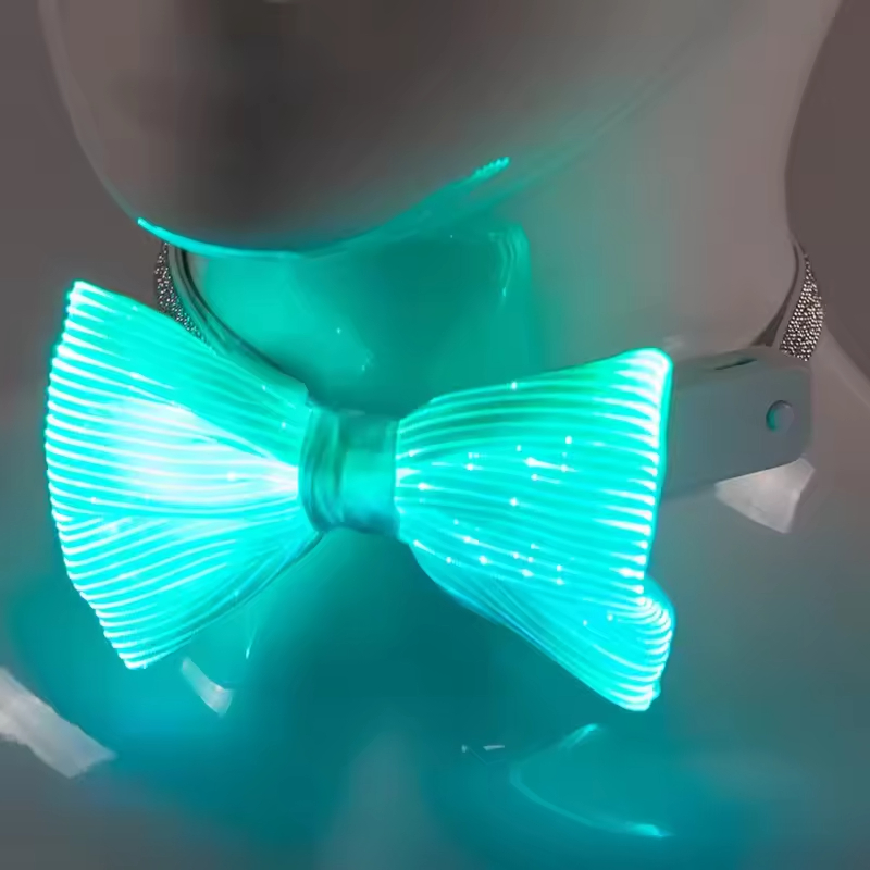 Hot Sale High Quality Shows Performances fashion LED Light Bow Tie