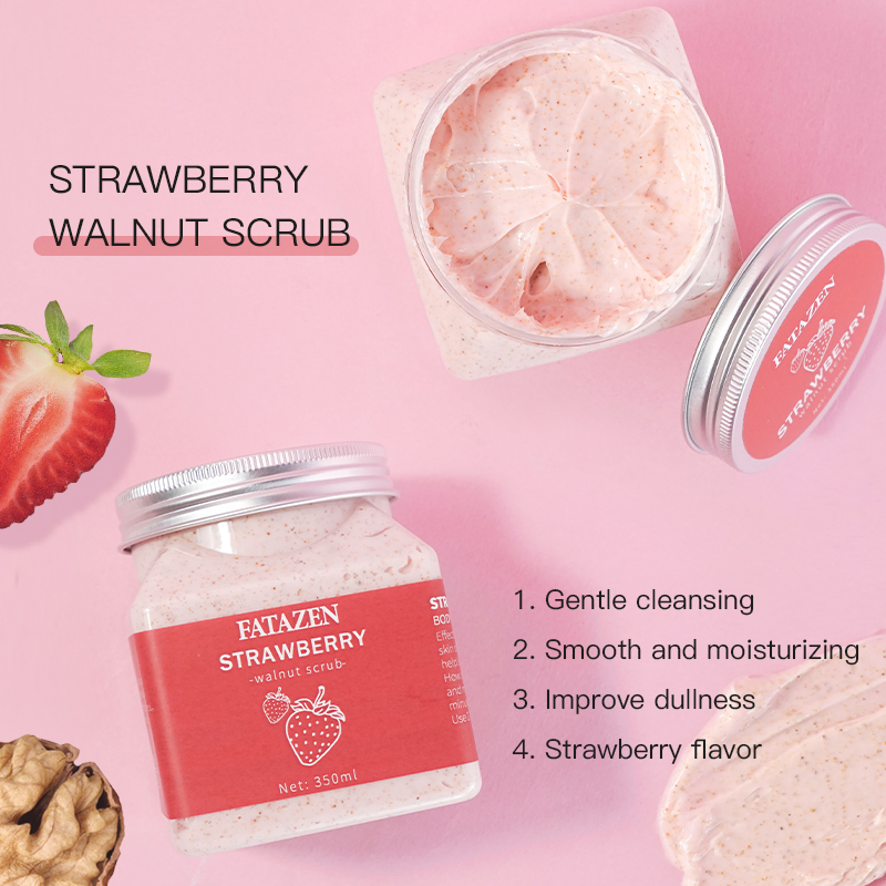 Deep Cleansing Nourishing Exfoliating Mild Non-Irritating Improve Dullness Strawberry Body Scrub