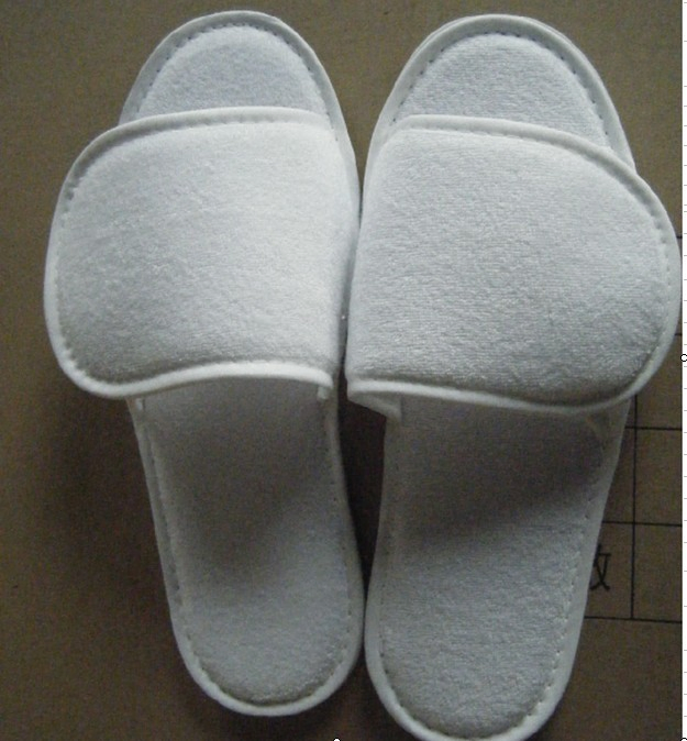 Terry Towel Slipper for Hotel Amenities with Magic Type