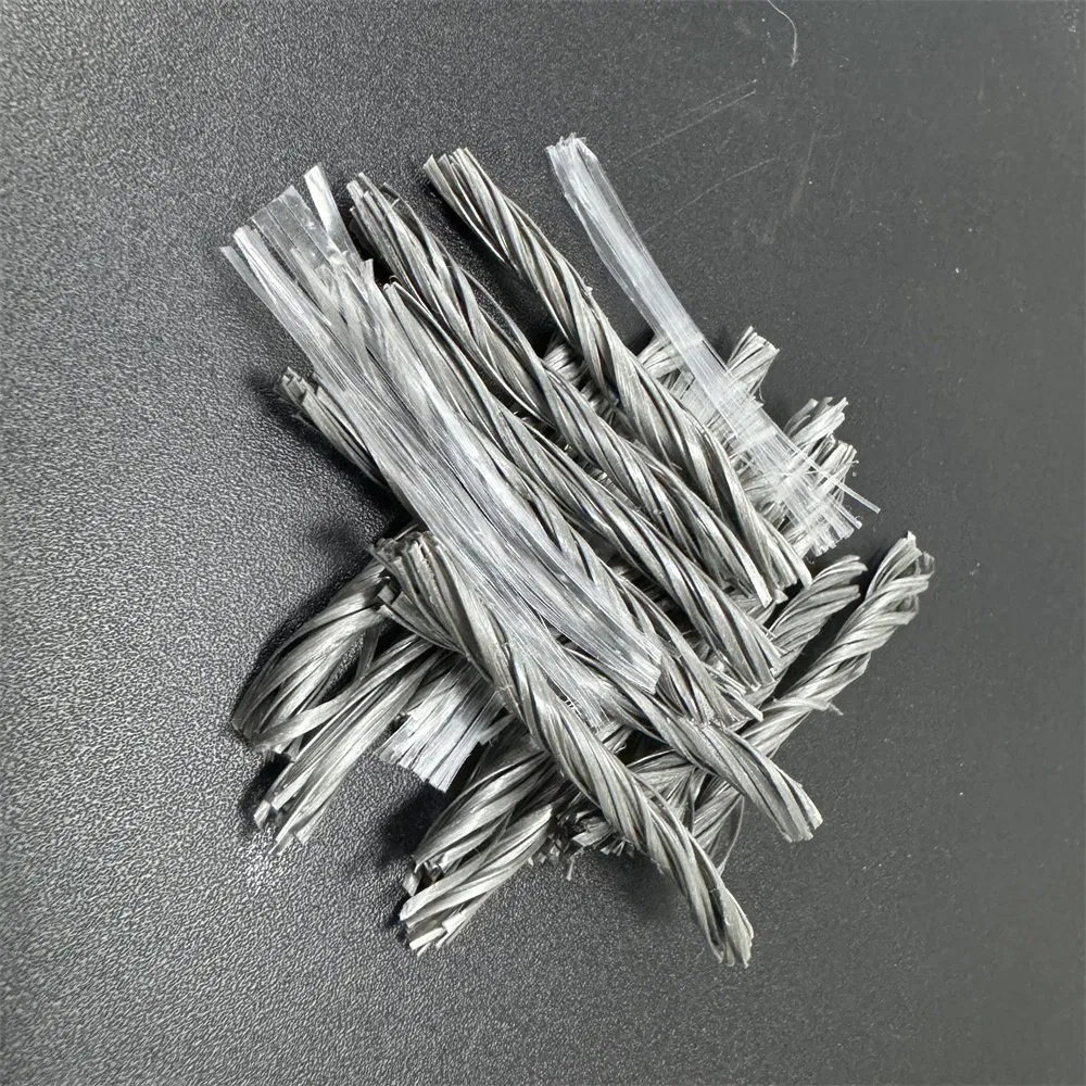 High Break Strength PP Fiber Hybrid Type for Industrial Floors and Pavements