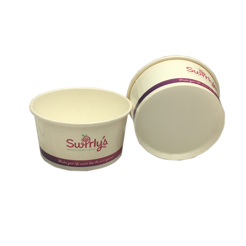 New Design with Custom Logo Ceramic Terracotta Egg Holder Ice Cream Cup