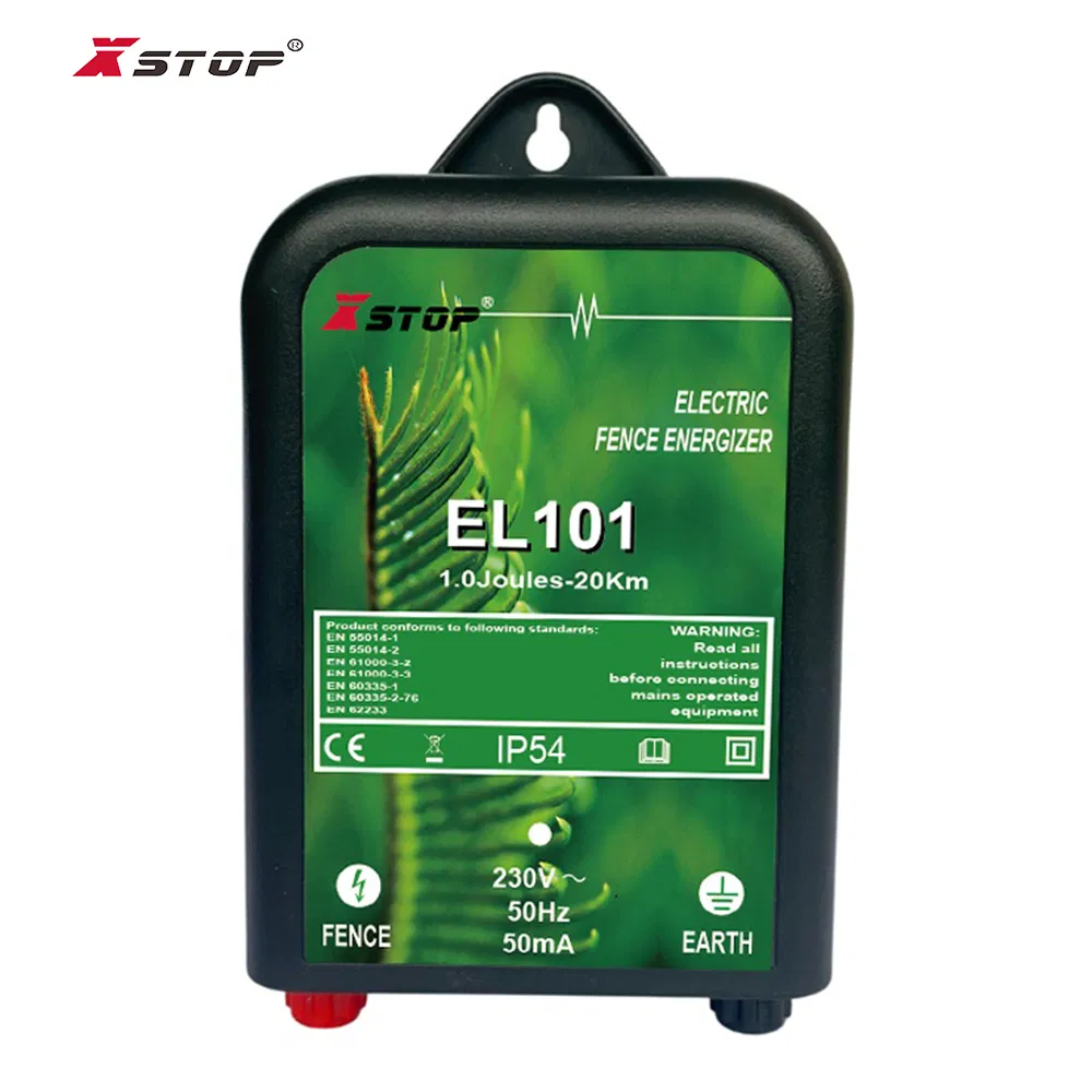 Low Resistance Energizer 20 Km Power Input Fence Controller