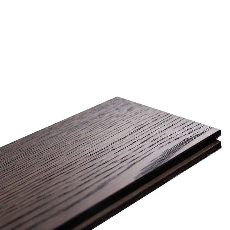 Modern Dark Tones Oak Hardwood Flooring 1 Year Warranty