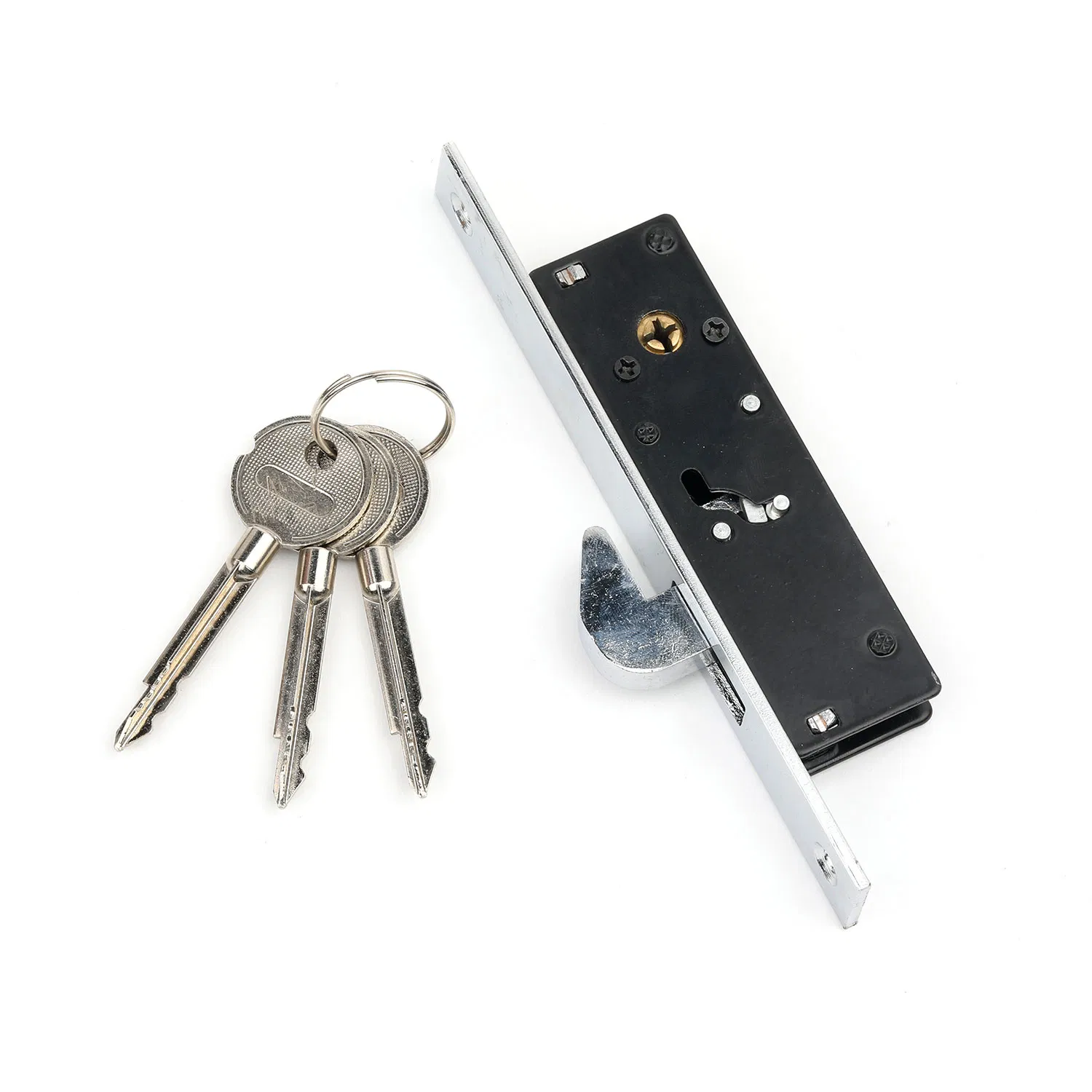 Italy Model Sliding Narrow Door Window Aluminum Zinc Alloy Mortise Door Lock