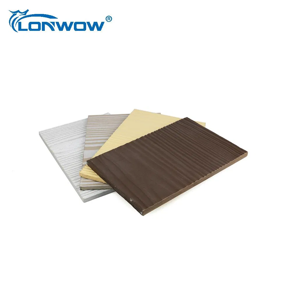 Wood Grain Fiber Cement Board Decorative External/Internal Walls