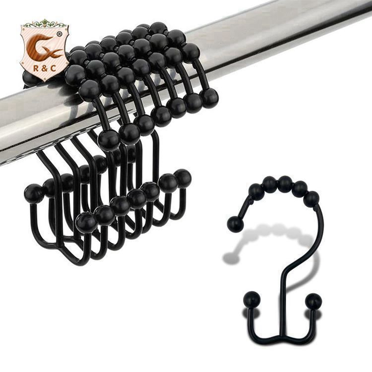 High Grade 304 Stainless Steel Shower Curtain Hooks