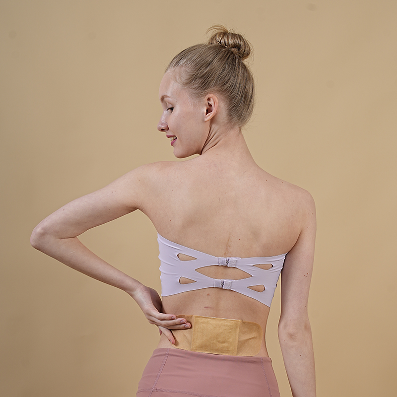 Neck Iron Powder Meilan 250*100mm Jiangsu, China Heat Patch Moxibustion Therapy