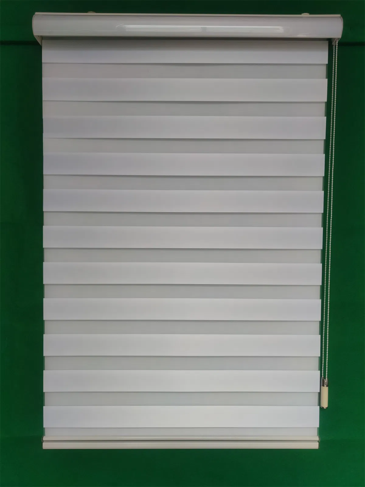 Factory Custom Double Layer Corded Zebra Roller Shades with Remote Control