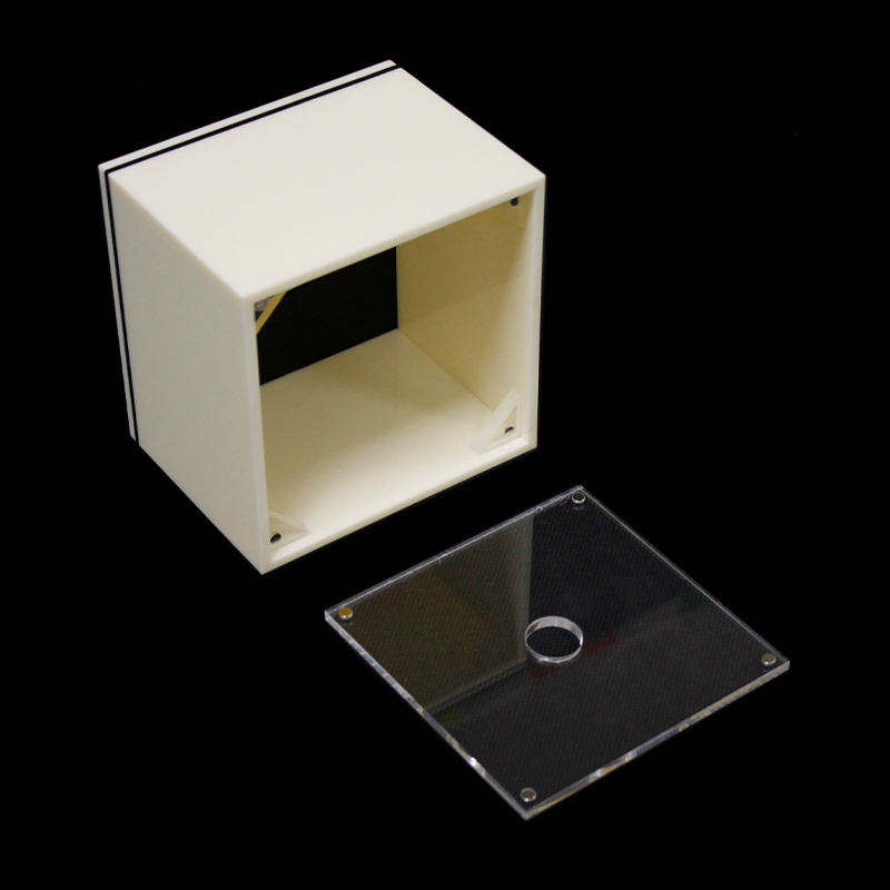 Rectangular Hotel Guest Room Acrylic Bathroom Tollet Tissue Storage Box