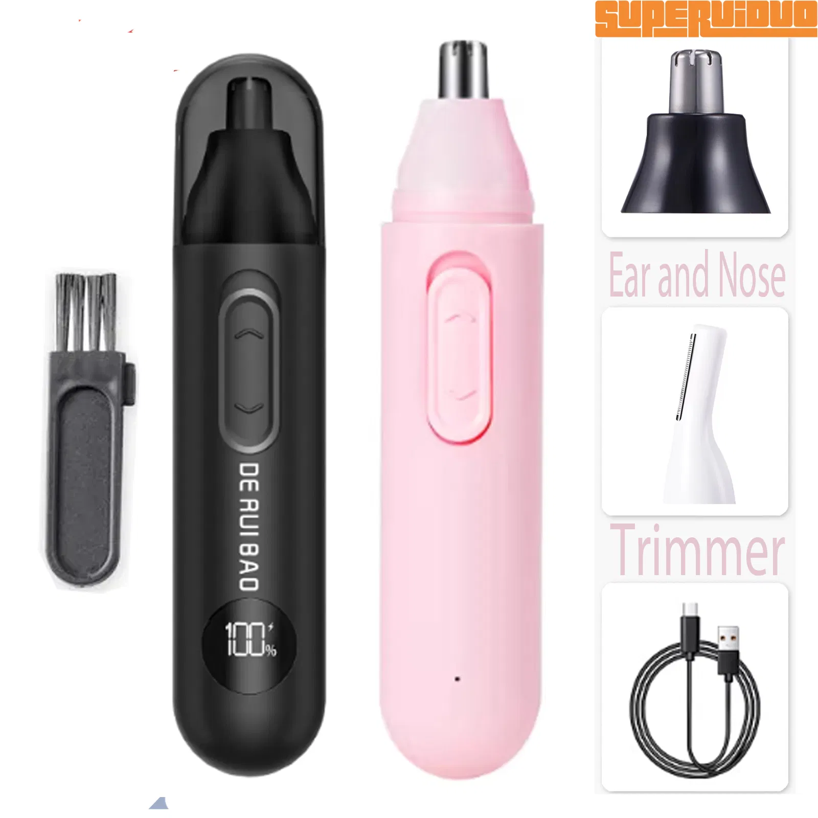 Comfortable Trimming Experience for Daily Use Ear and Nose Trimmer