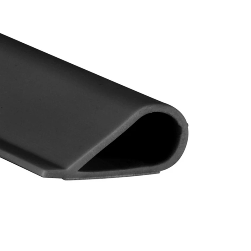 Self Adhesive Teardrop Shape Fire Rated Gasket Silicone Fire and Smoke Seals