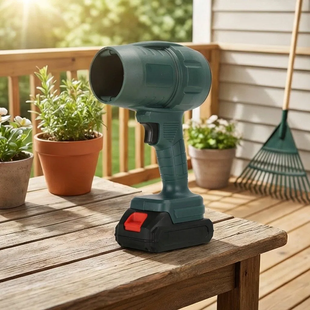 OEM Brushed Portable Leaf Dust Blower for Outdoor Use and Durability