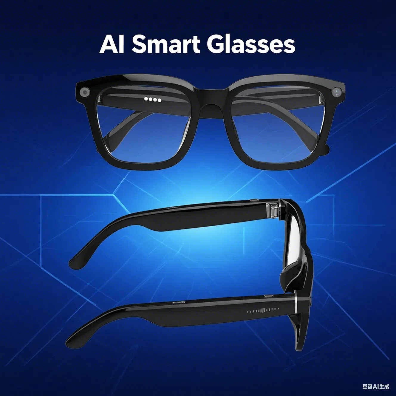 Factory Wholesale 8MP Camera High Pixel Picture Video Music Play Voice Assistant Ai Real Time Tranlate Wearable Sunglasses Ai Smart Bluetooth Glasses