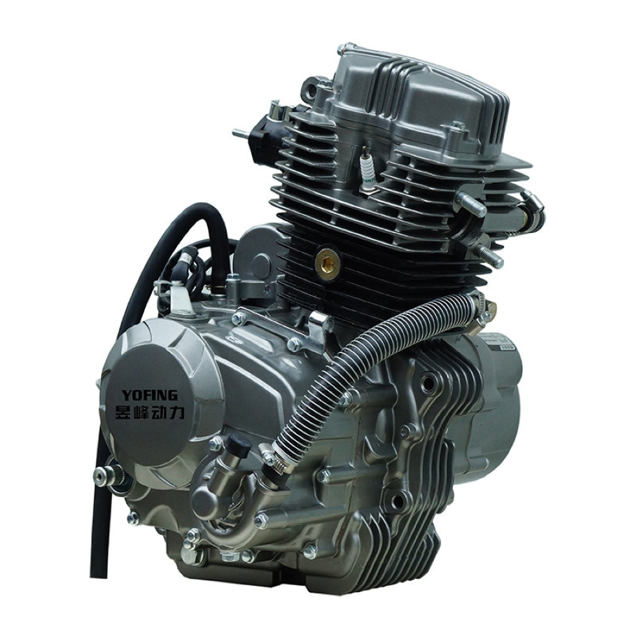 Дизельный мотоциклетный двигатель YF162MJ F150BII, 246.3 мл, с ручным сцеплением, вертикальный, водяного охлаждения, с низким центром тяжести