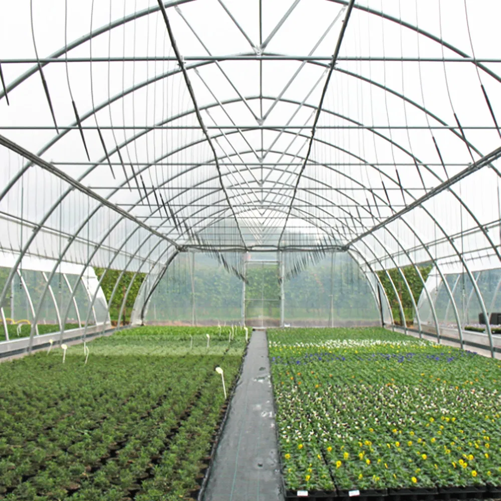 150mic -250 Mic Zigzag Flower Vegetables Warm Agro Multi Span Farden Greenhouses