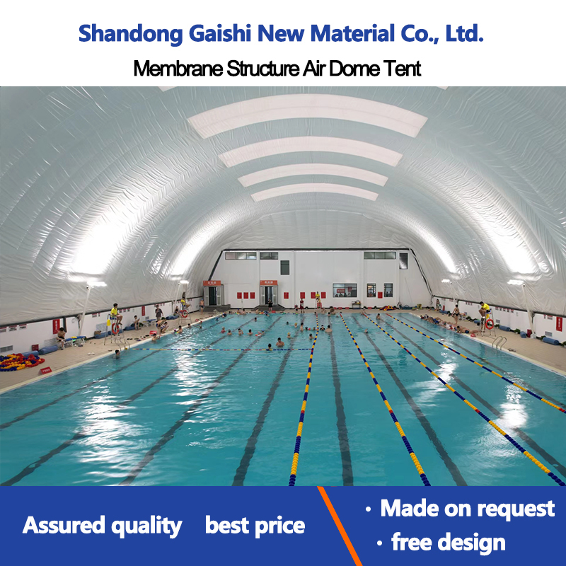 Inflatable Air Dome PVDF Membrane Structure Tennis Tent Sport Inflatable Dome Tent