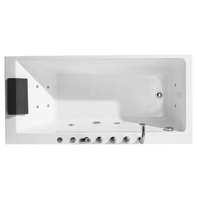 Ванна акриловая с гидромассажем и водопадом