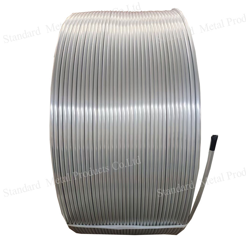 1035 1050 1050A 6.35mm 9.52mm 12.7mm Aluminum Coil Tube for Refrigeration